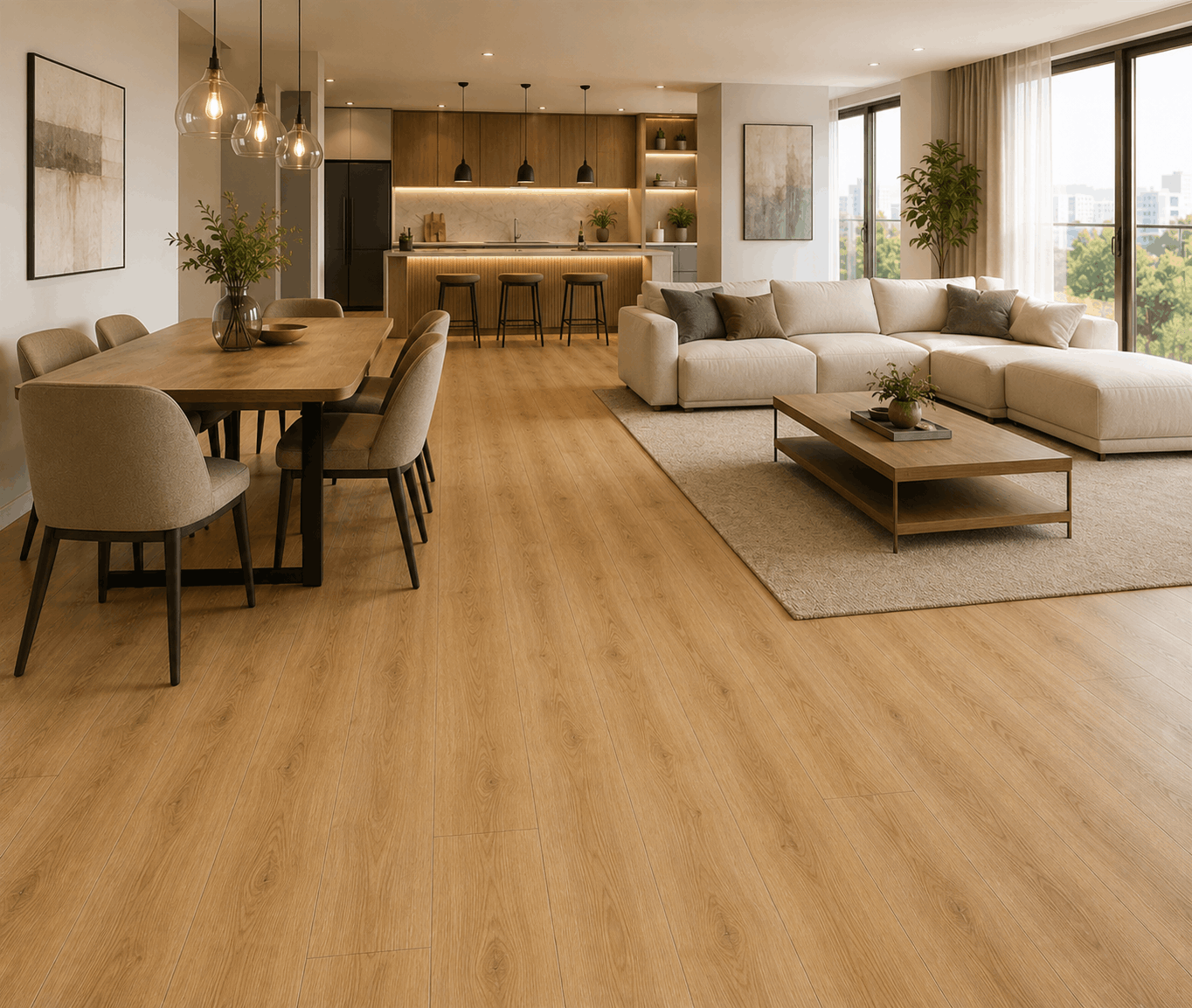 Premium Residential Flooring Renovation with SPC gallery image
